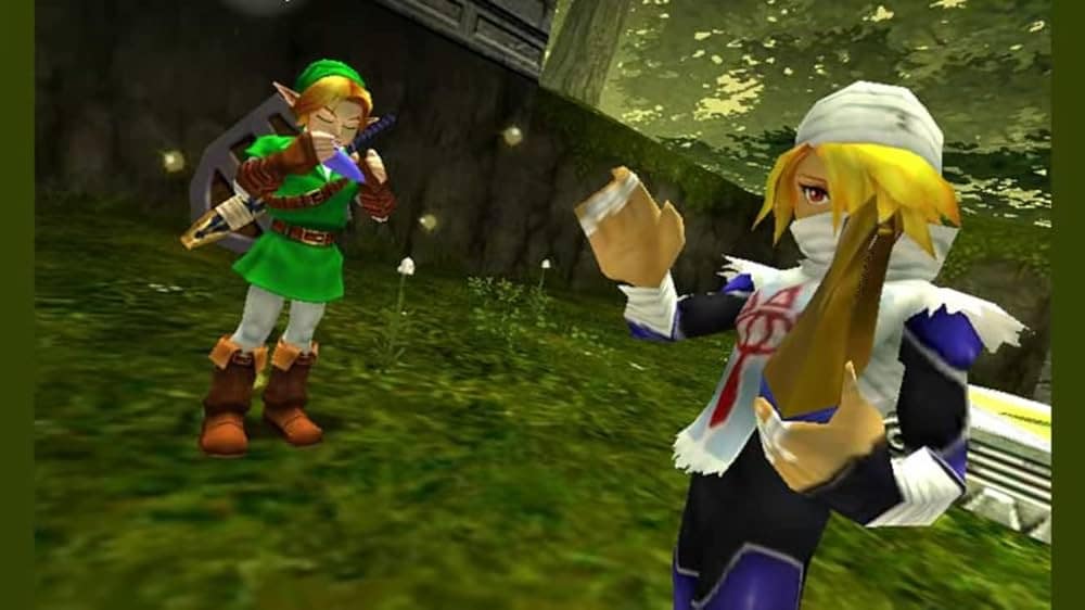 Gameplay du jeu Zelda Ocarina of Time 3D (3DS)