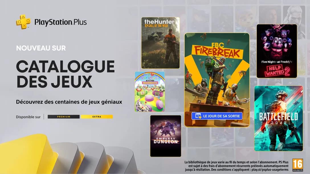 Catalogue PlayStation Plus : Juin 2025