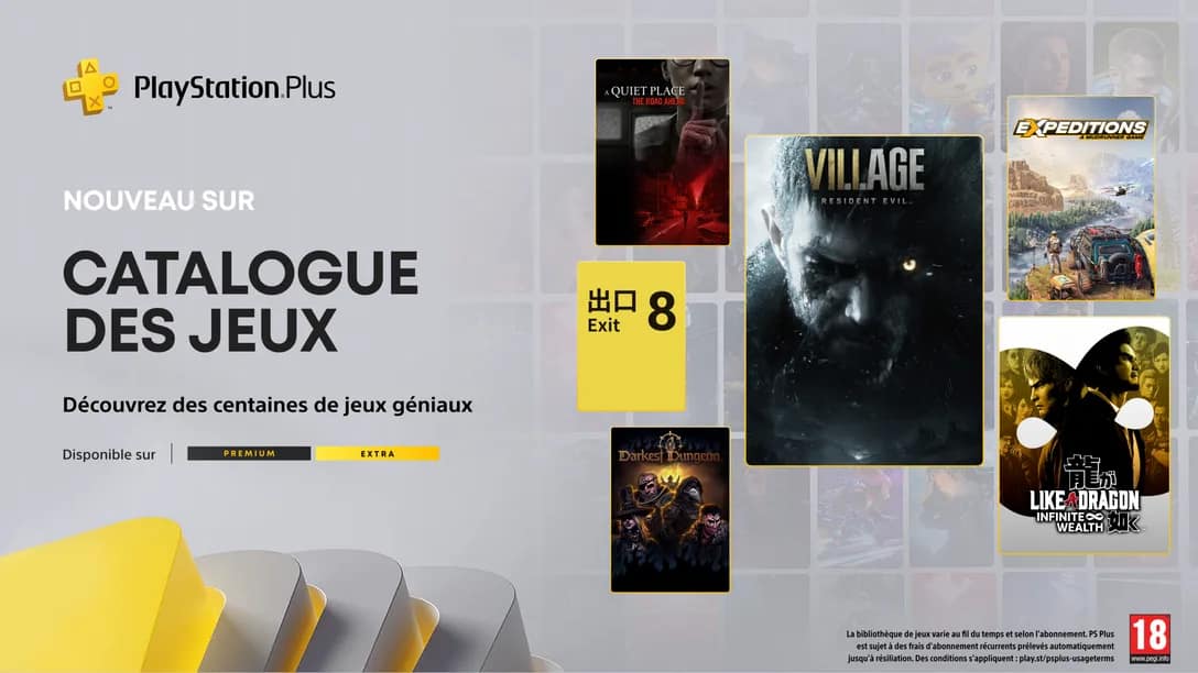 Catalogue PlayStation Plus : Janvier 2026
