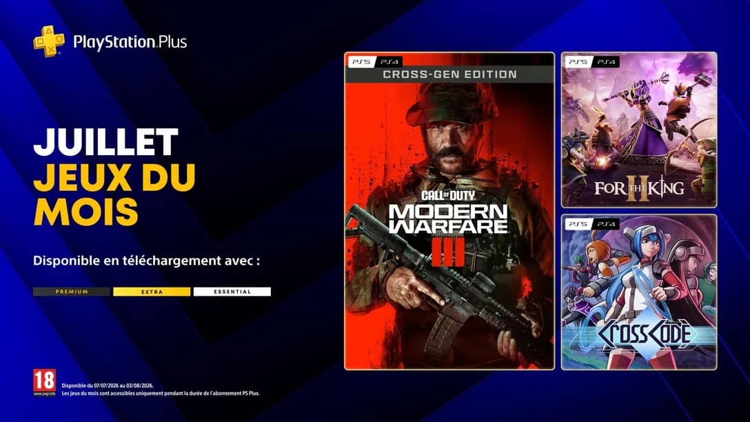 jeux du playstation plus en juillet 2026