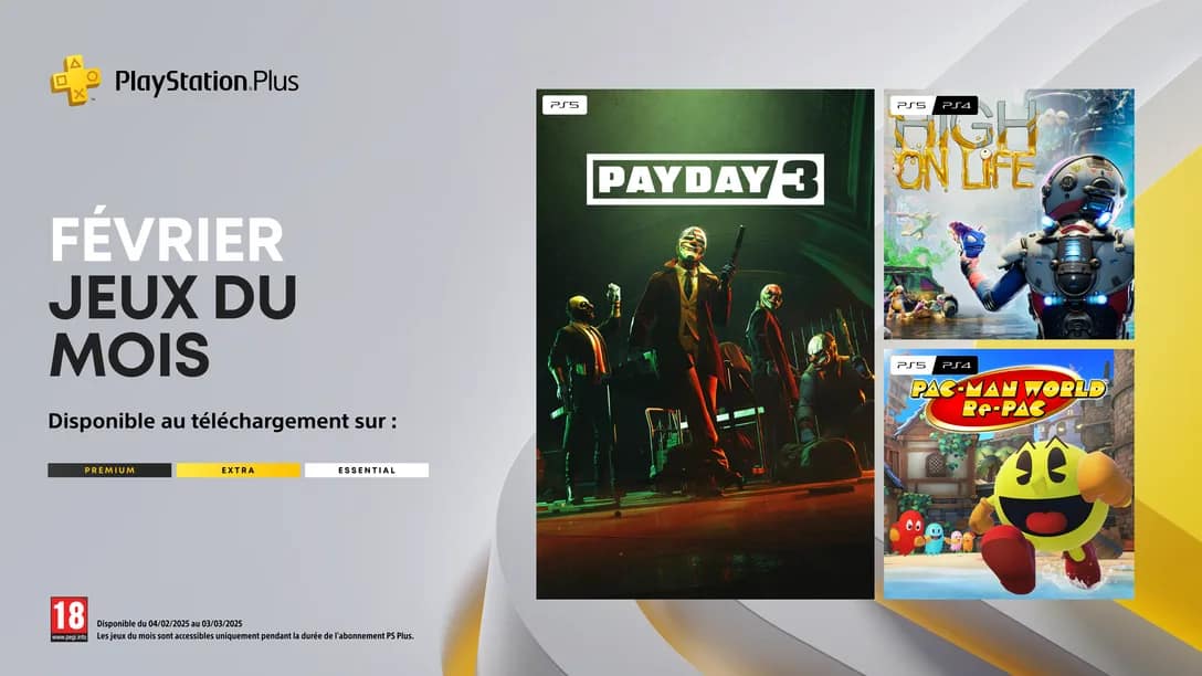 Les jeux PlayStation Plus de Février 2025 et Annonce pour les joueurs PS4
