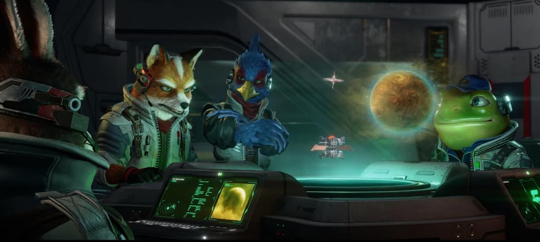 Gameplay du jeu Starfox