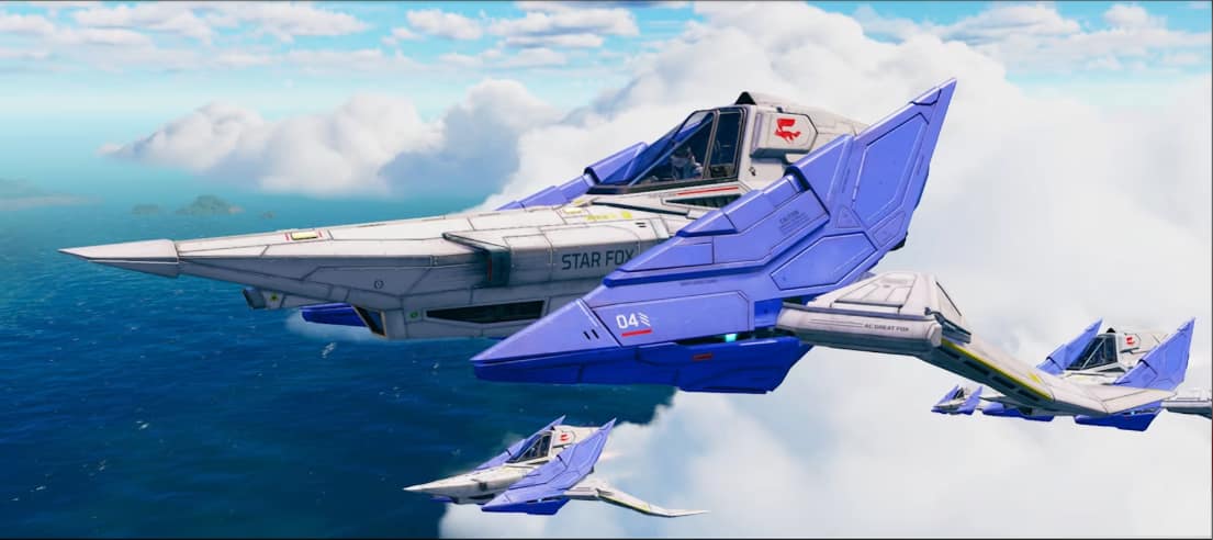 Gameplay du jeu Starfox