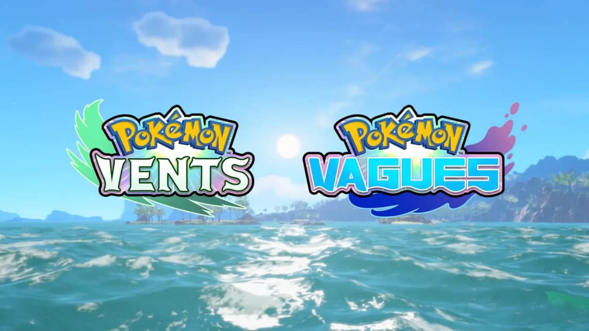 Visuel officiel de Pokémon Vents & Vagues