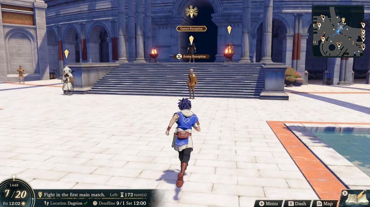 Gameplay de Fire Emblem Fortune's Weave