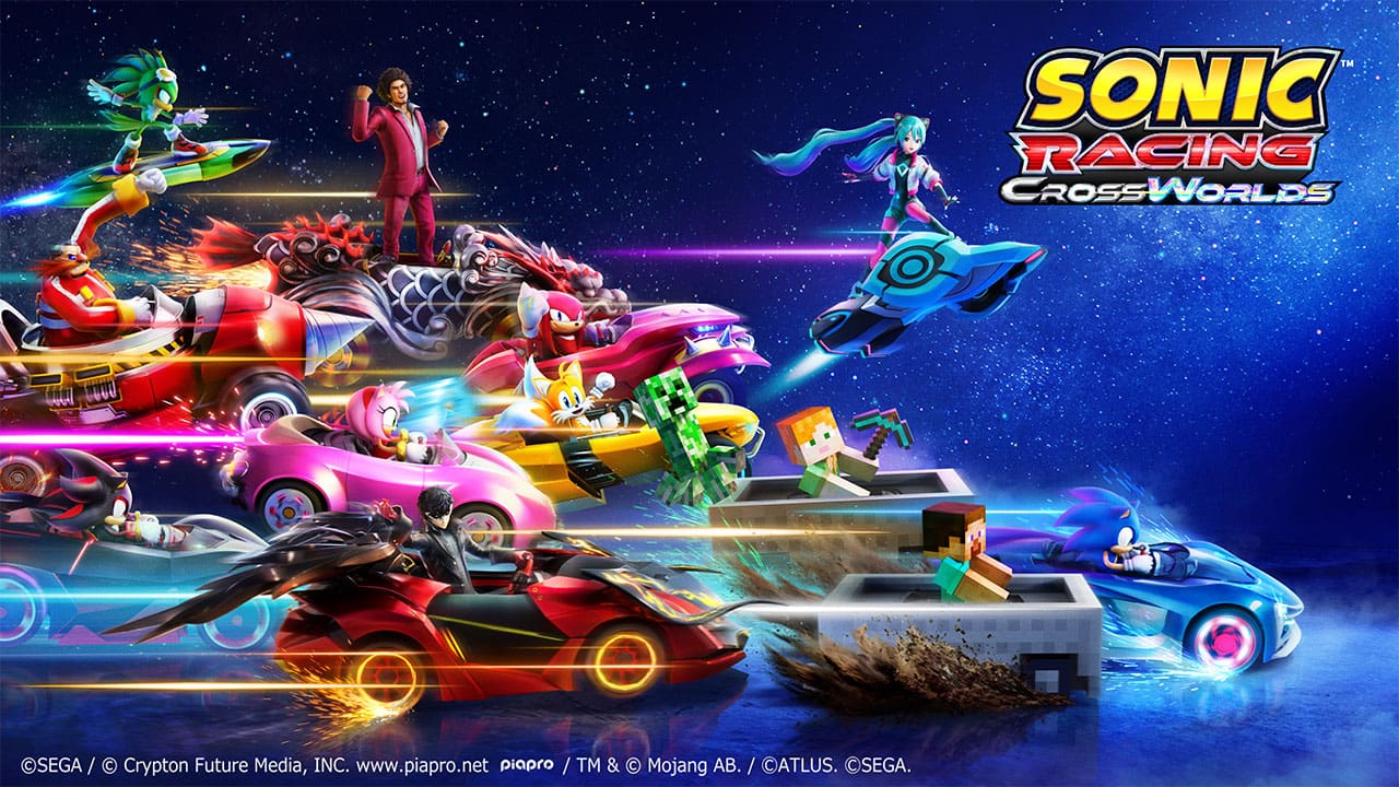 Sonic Racing : CrossWorlds démarrera en trombe le 25 septembre 2025 !