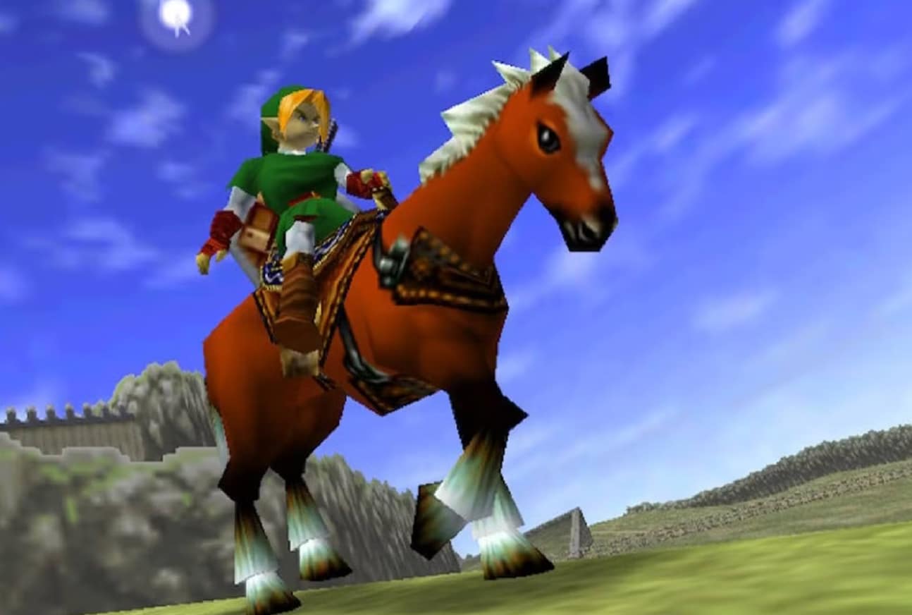 Gameplay du jeu originale Zelda Ocarina of Time (Nintendo 64)
