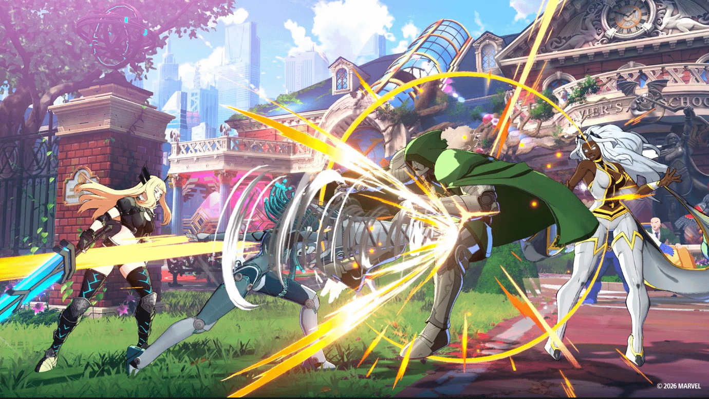 Gameplay du jeu Marvel Tokon Fighting Souls