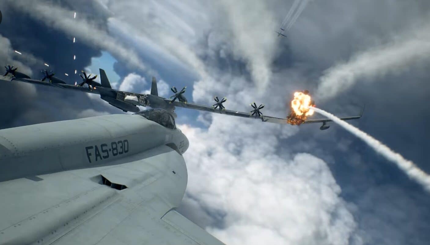 Gameplay du jeu Ace Combat 8