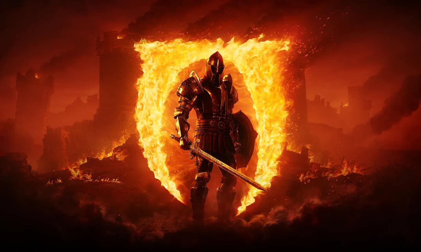 visuel officiel du jeu vidéo The Elder Scrolls IV Oblivion Remastered