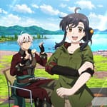 visuel officiel de l'anime The Forsaken Saintess and Her Foodie Roadtrip in Another World