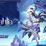 artwork de le dahlia dans le jeu vidéo Honkai Staril