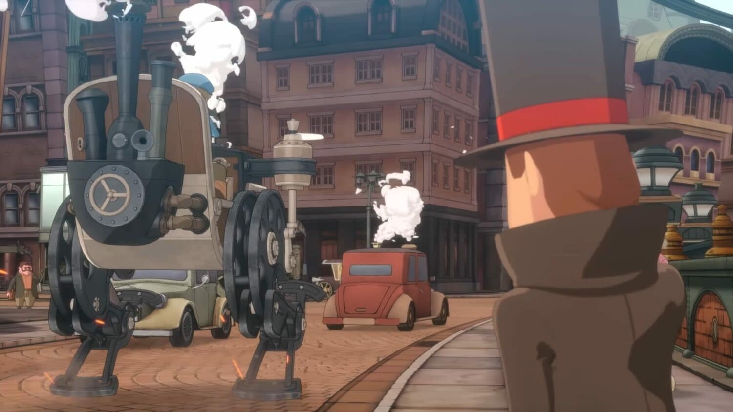 Gameplay de Professeur Layton et le Nouveau Monde à Vapeur