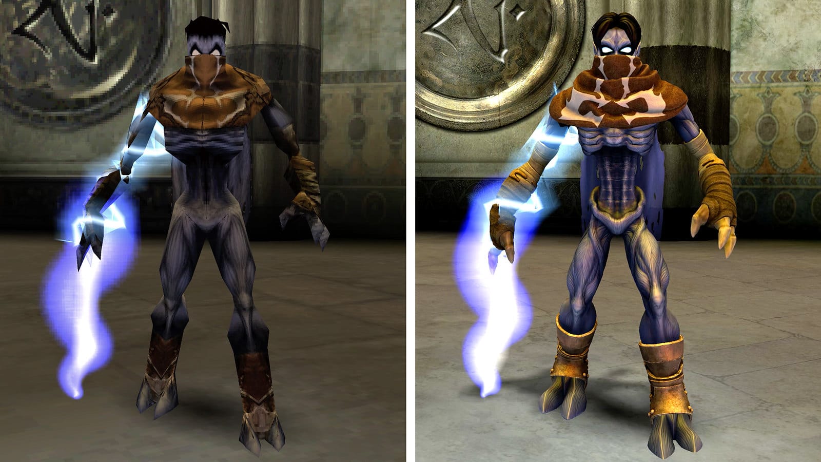 comparatif de legacy of kain soul reaver et son remastered