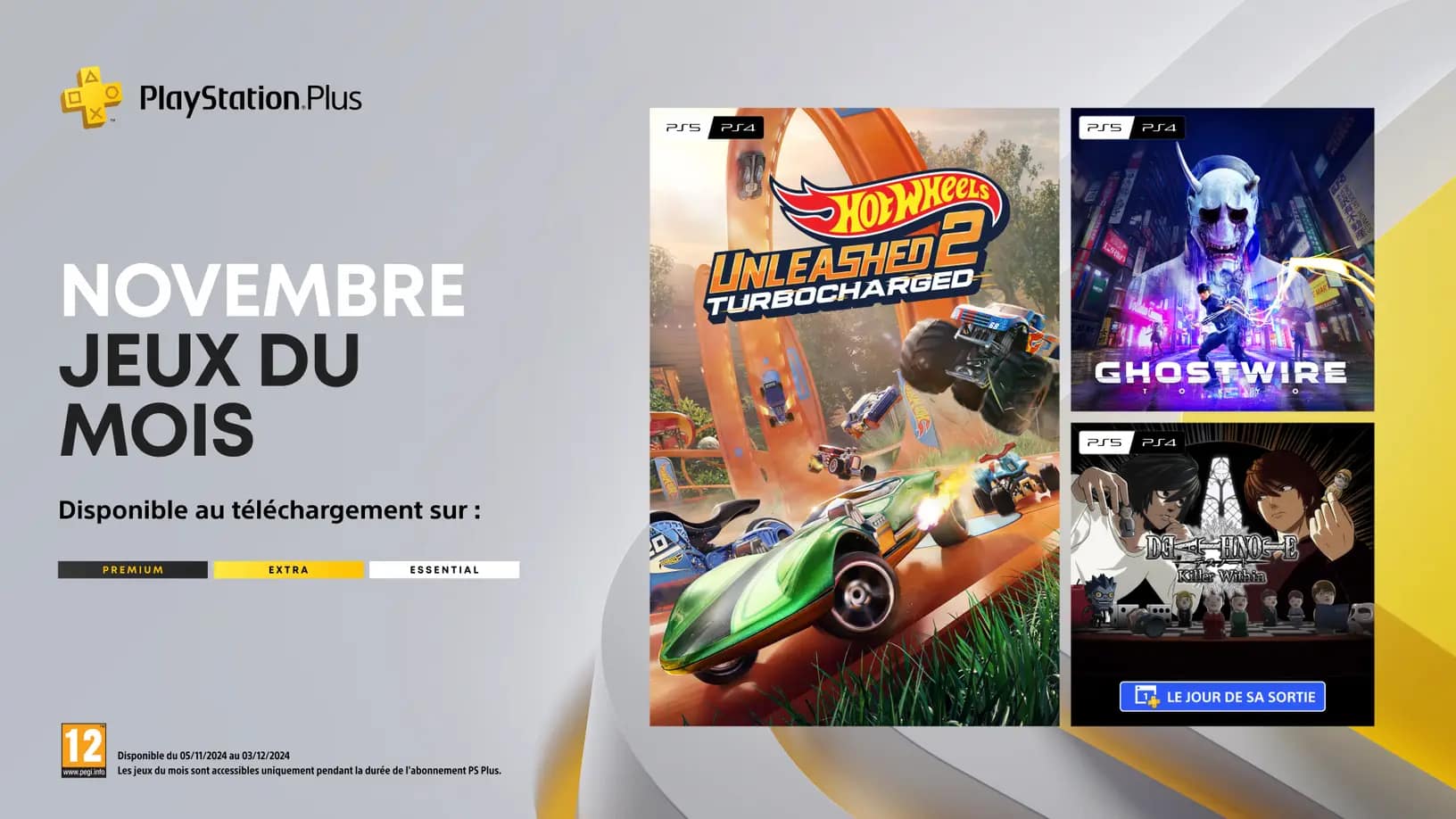 Les jeux PlayStation Plus de Novembre 2024