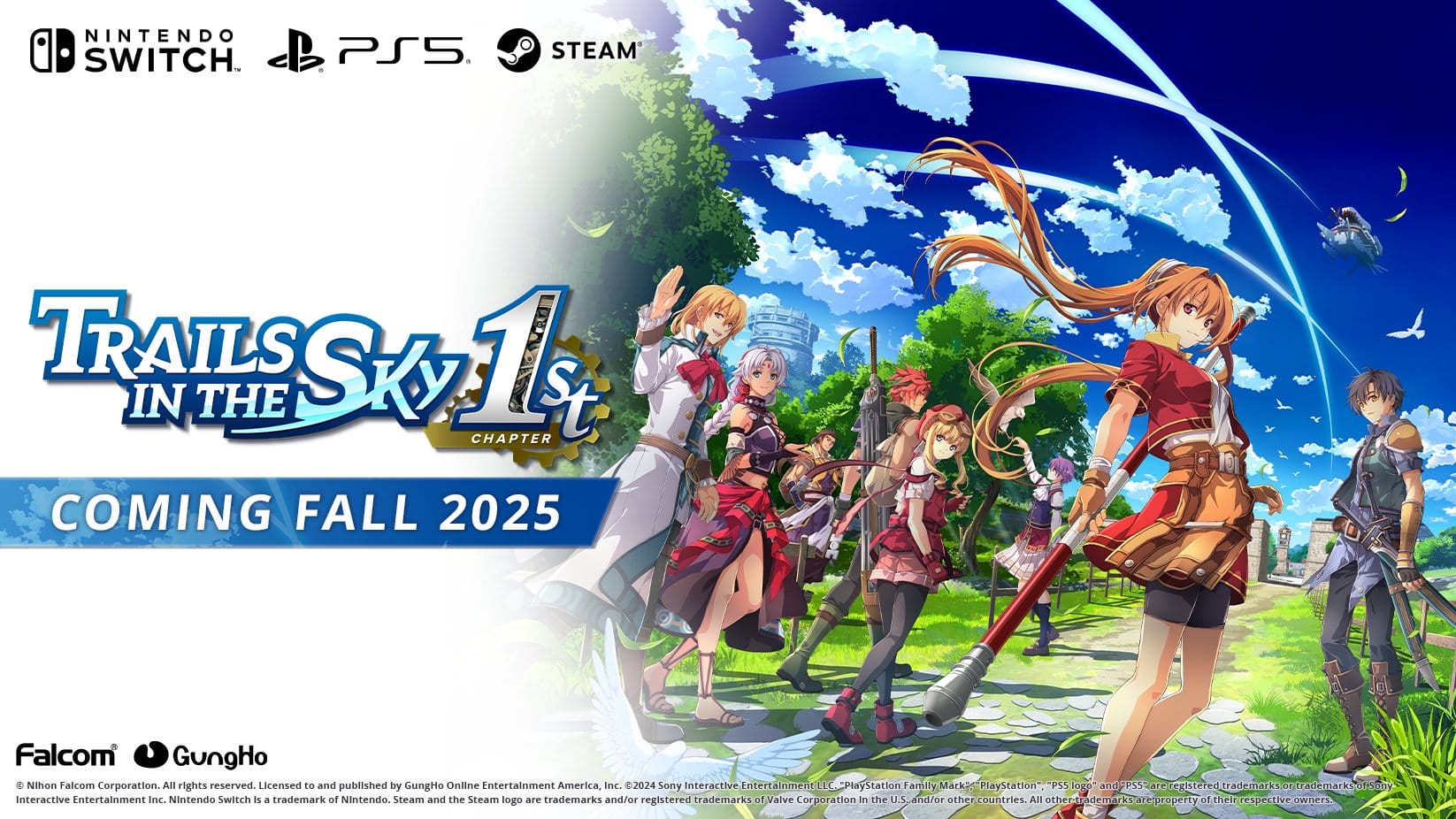 Le remake de Trails in the Sky sortira à l’automne 2025