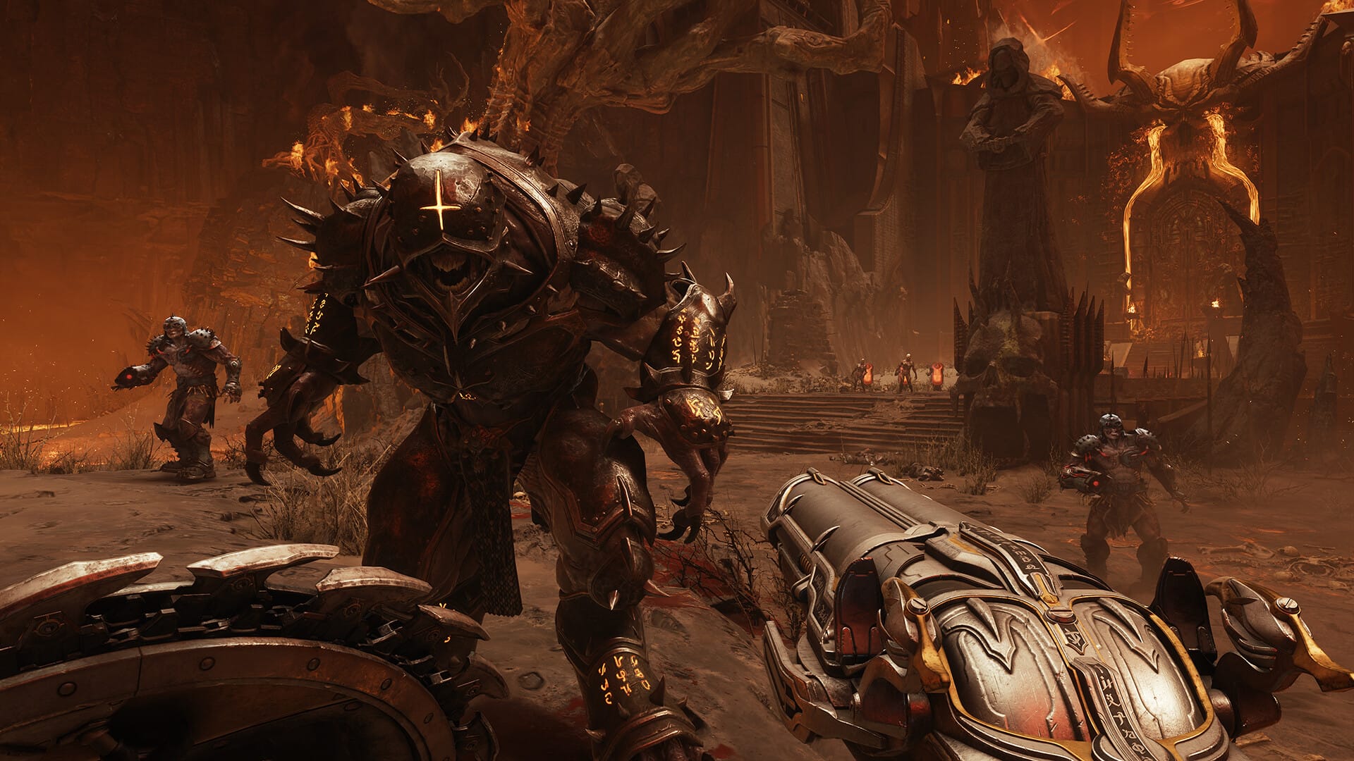 photo de gameplay du jeu video doom the dark ages