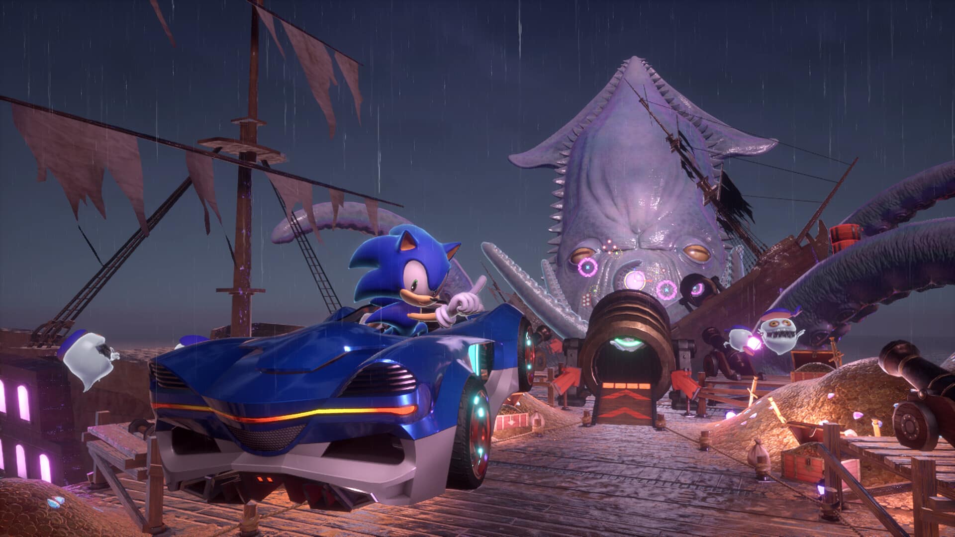 gameplay du jeu video sonic racing crossworlds