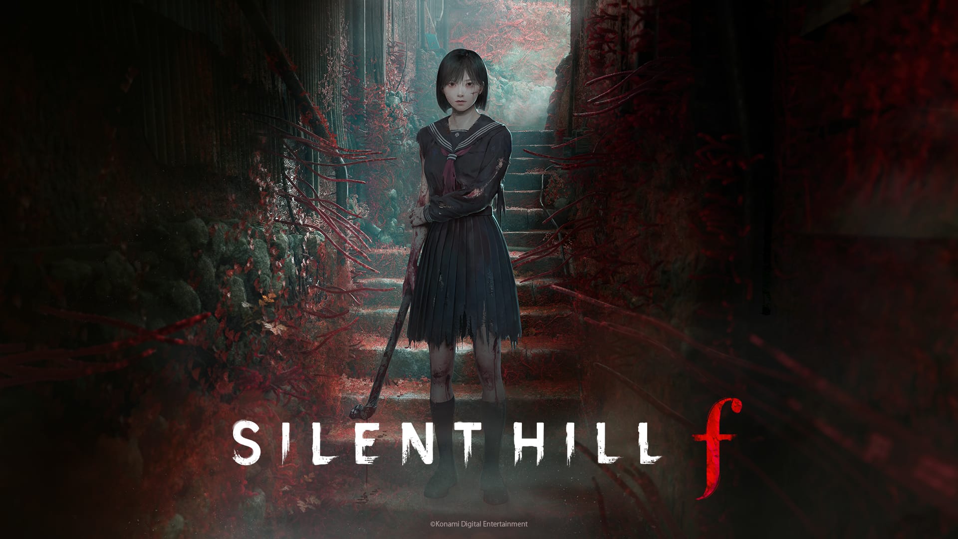 visuel officiel du jeu vidéo Silent Hill f