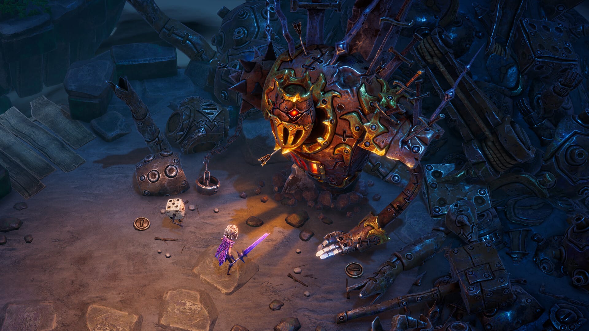 photo du jeu vidéo Lost in Random The Eternal Die