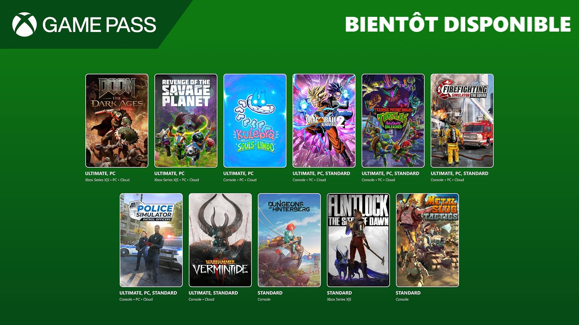Les nouveautés du Xbox Game Pass en Mai 2025