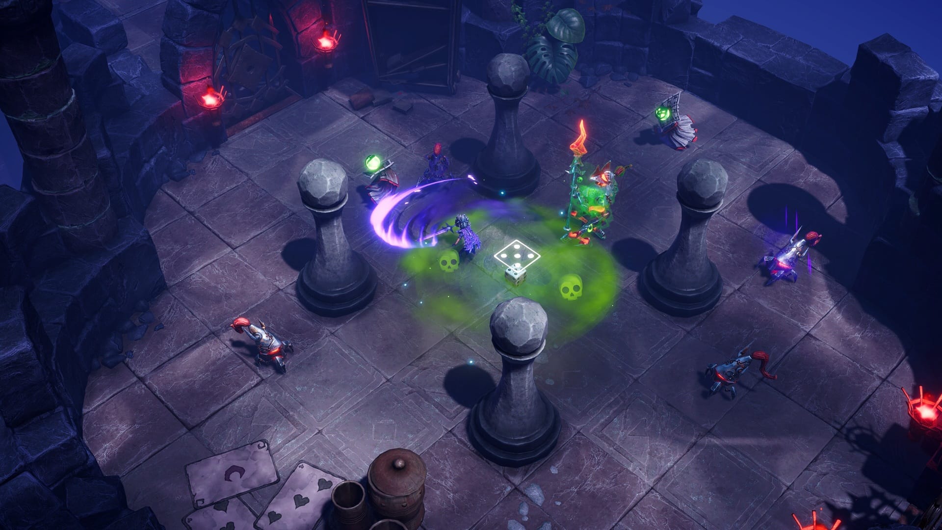 gameplay du jeu vidéo Lost in Random The Eternal Die