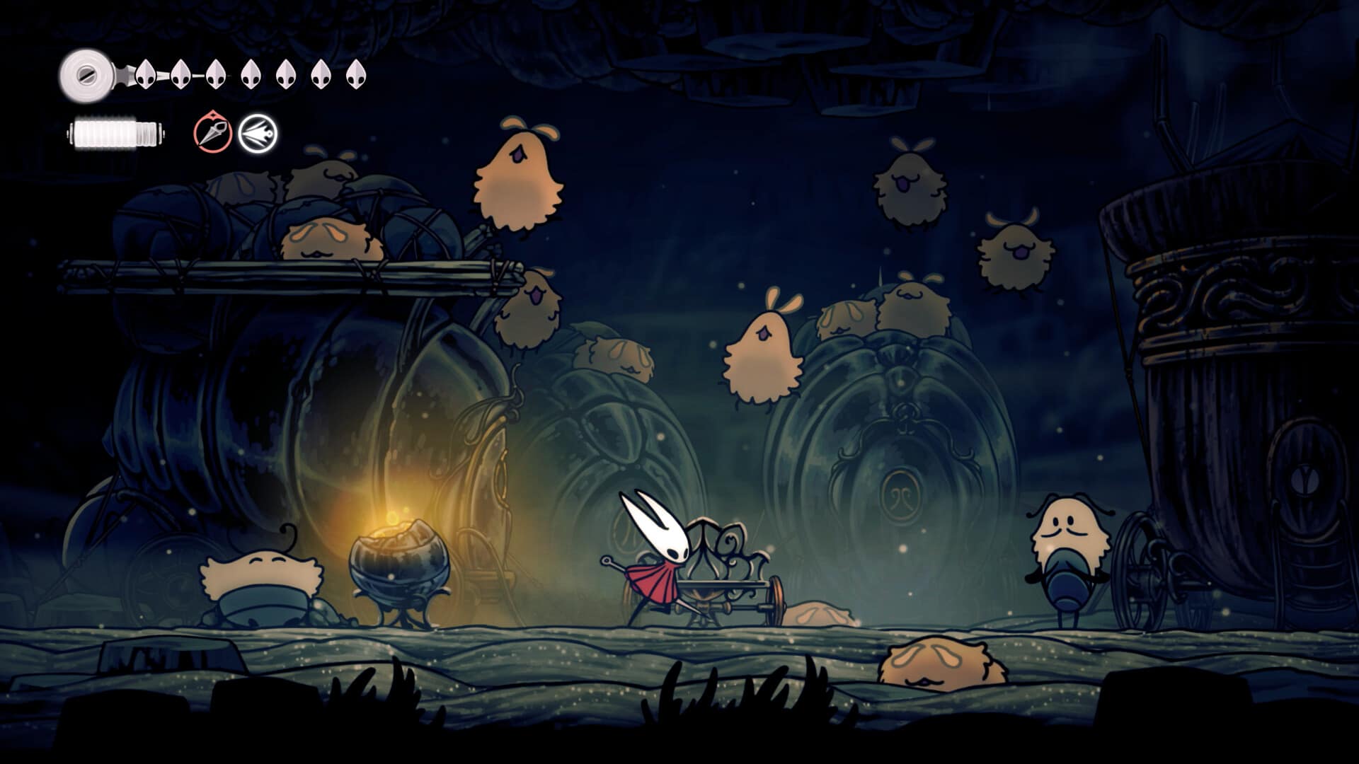 gameplay du jeu vidéo Hollow Knight Silksong