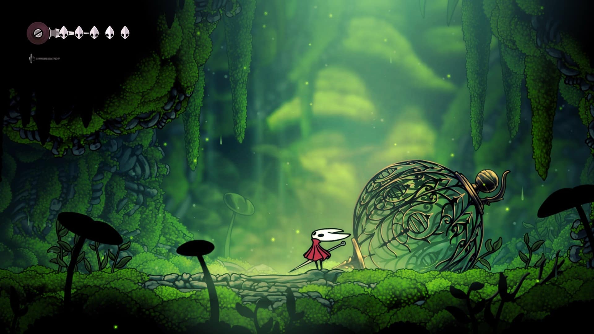gameplay du jeu vidéo Hollow Knight Silksong
