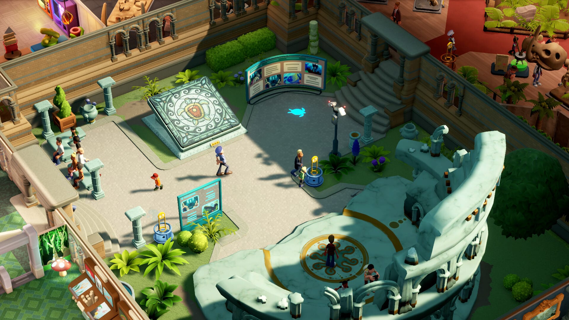 gameplay du jeu vidéo Two Point Museum