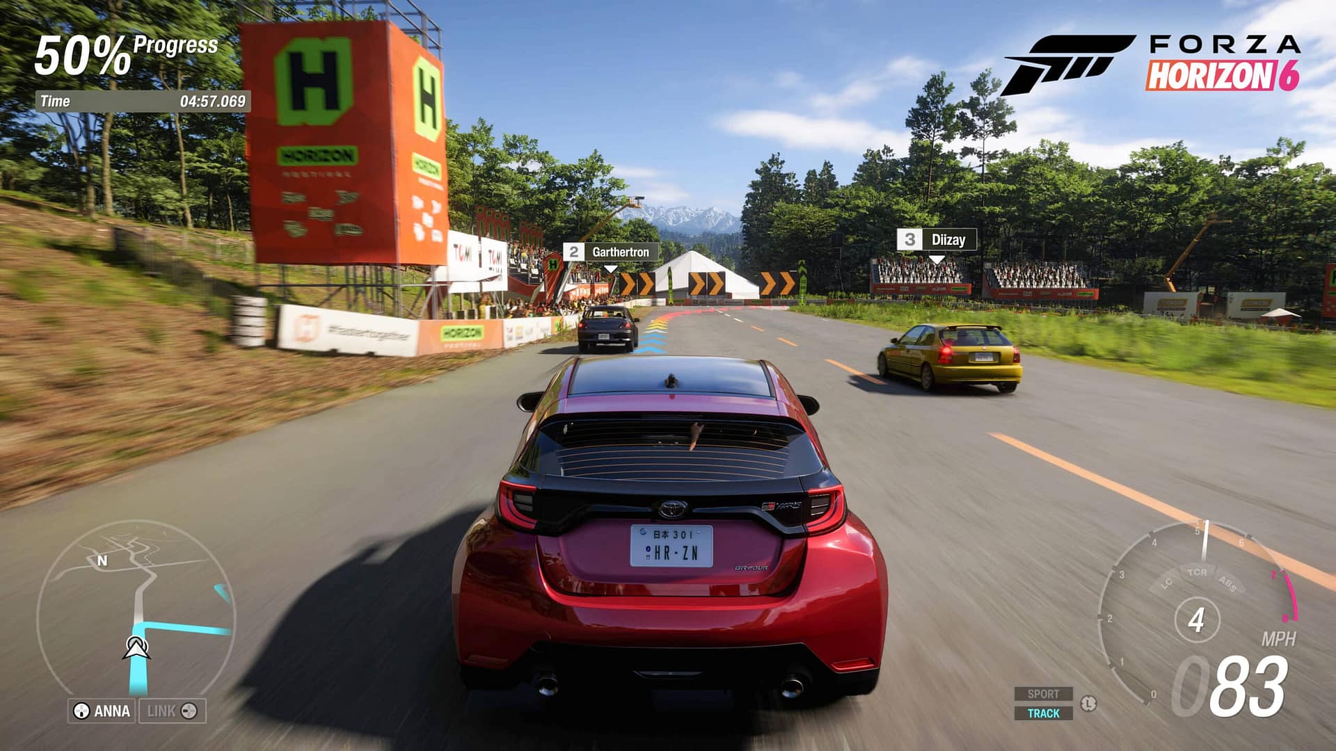 Gameplay du jeu Forza Horizon 6