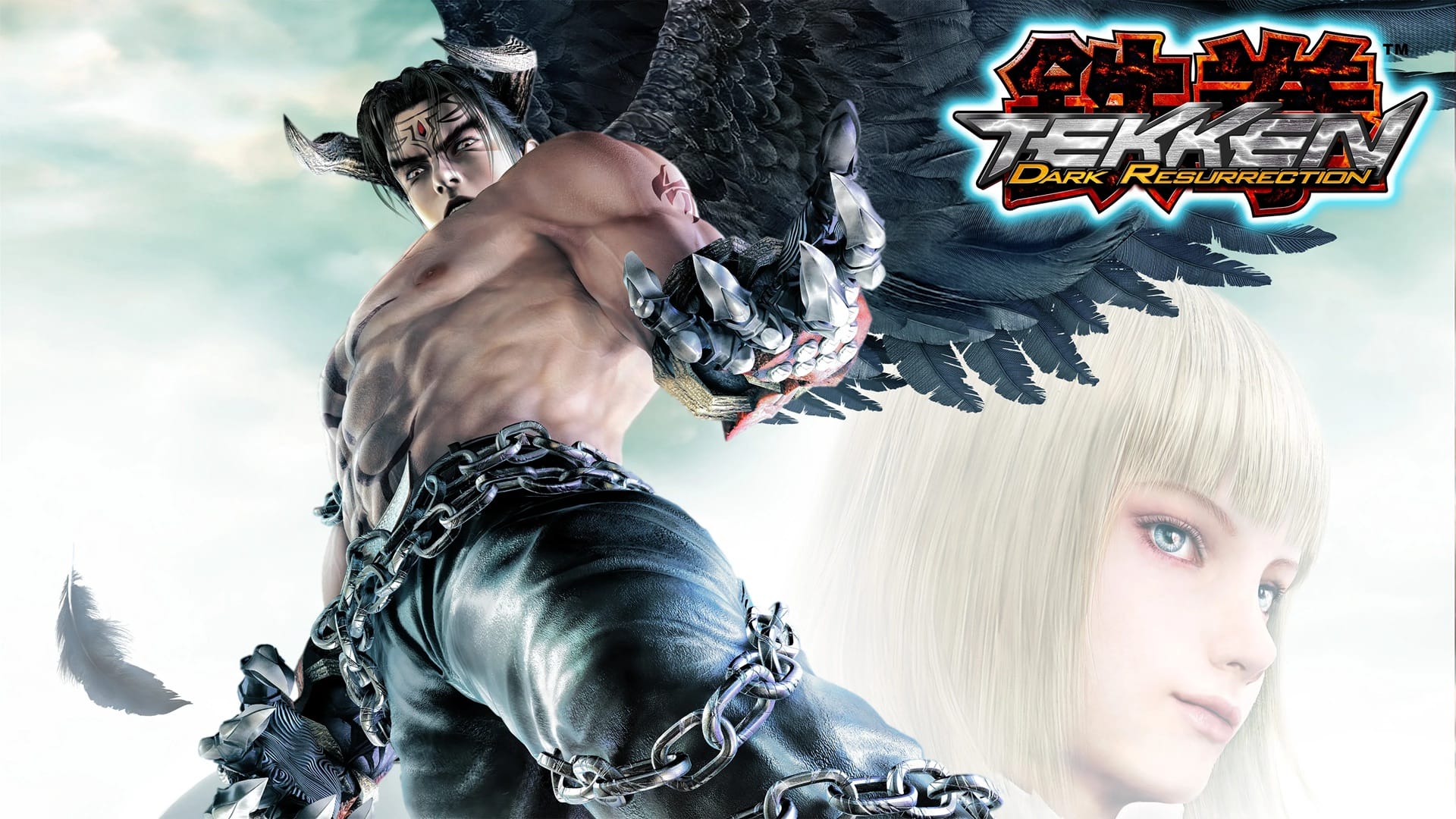visuel officiel du jeu vidéo Tekken Dark Resurrection