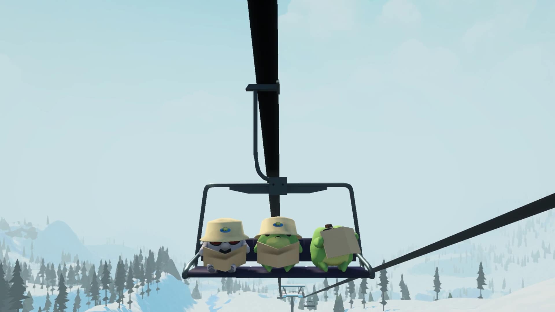 gameplay du jeu vidéo Sledding Game