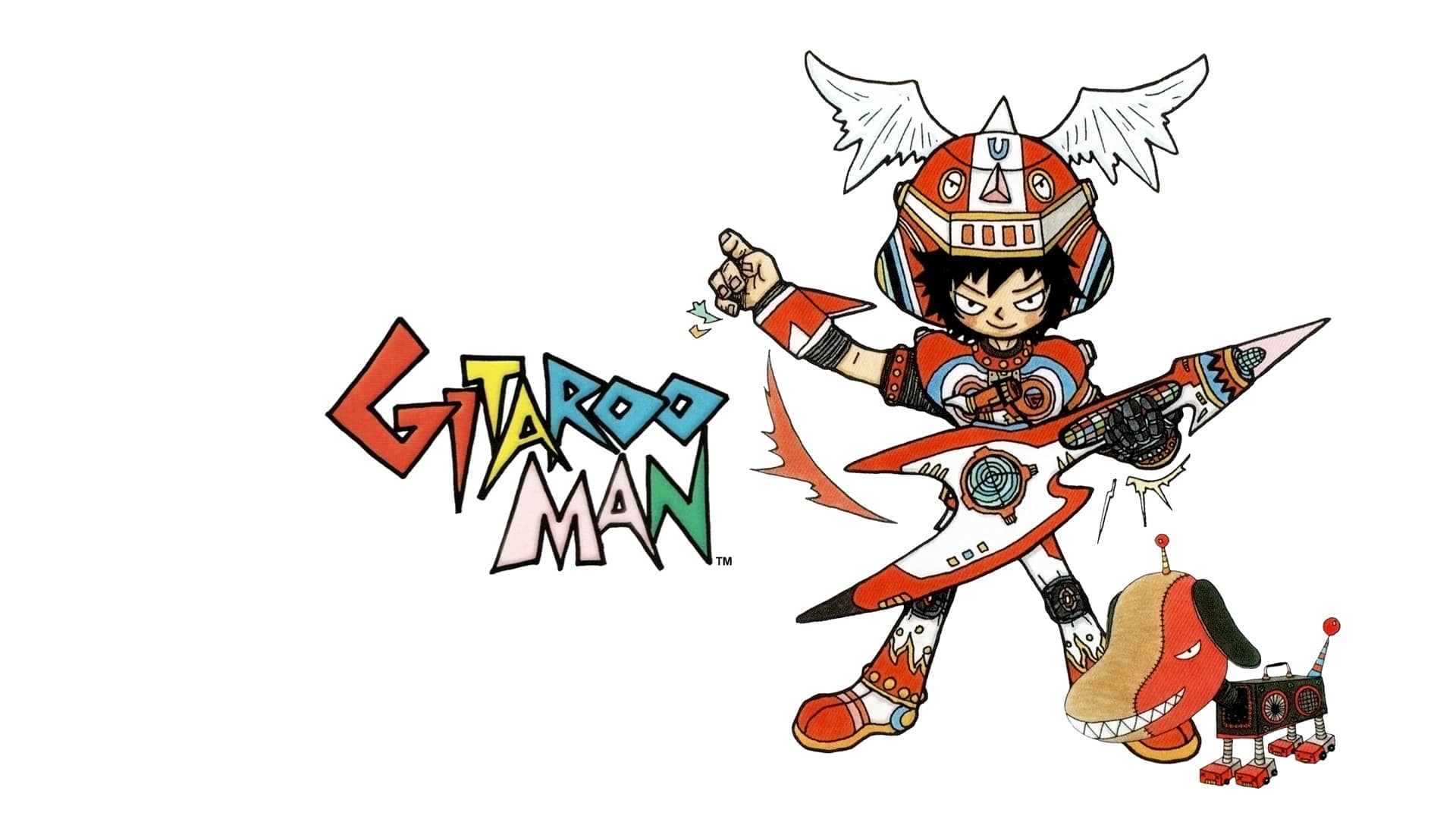 visuel officiel du jeu vidéo Gitaroo Man