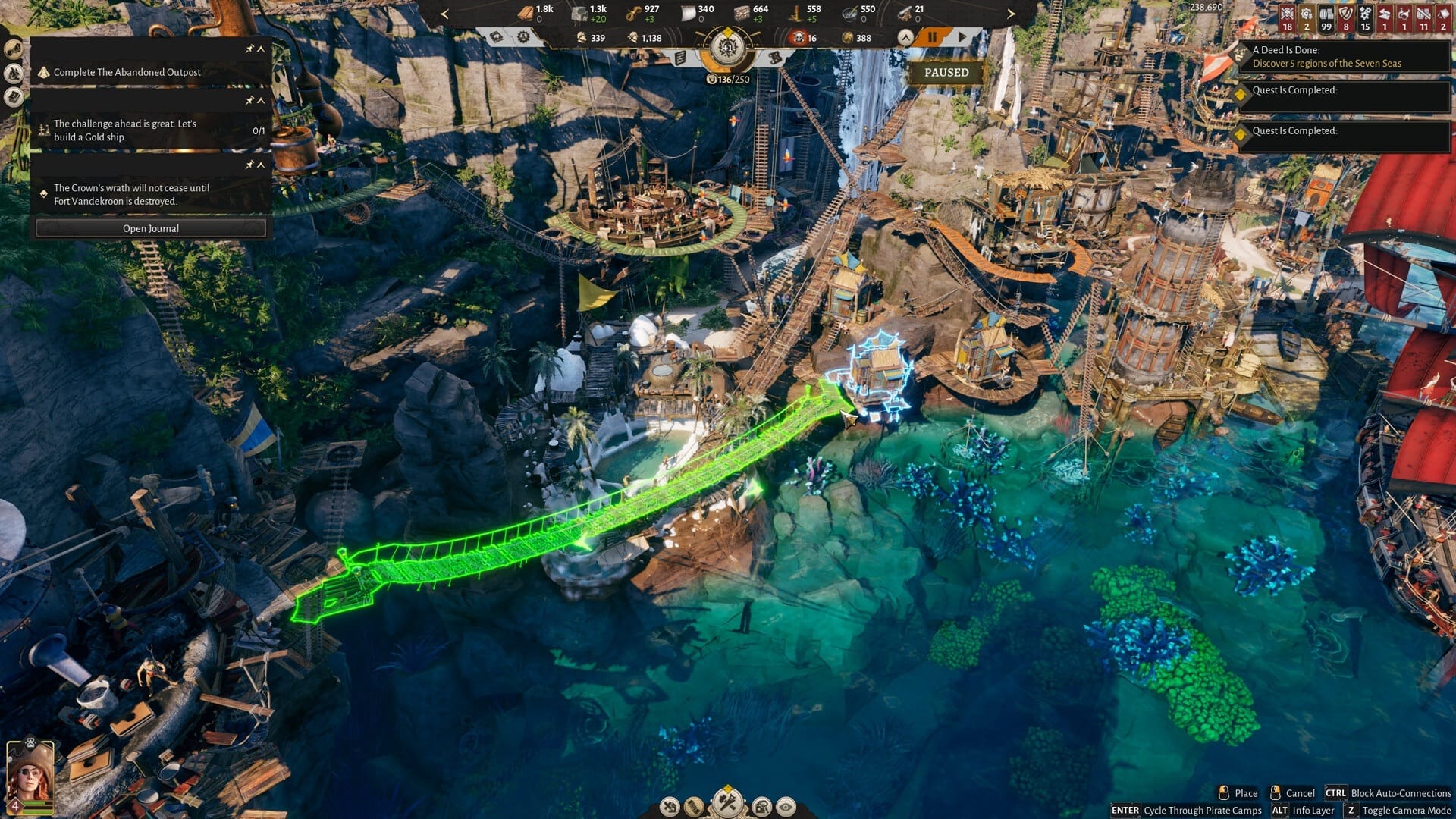gameplay du jeu vidéo Corsair Cove