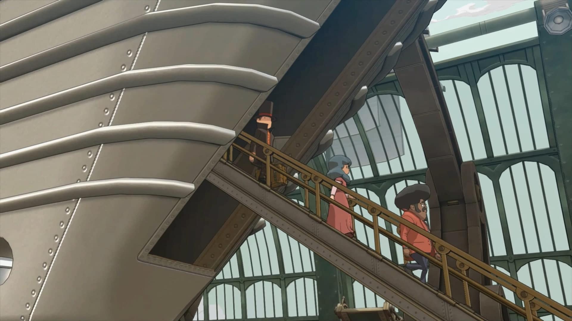 Gameplay de Professeur Layton et le Nouveau Monde à Vapeur