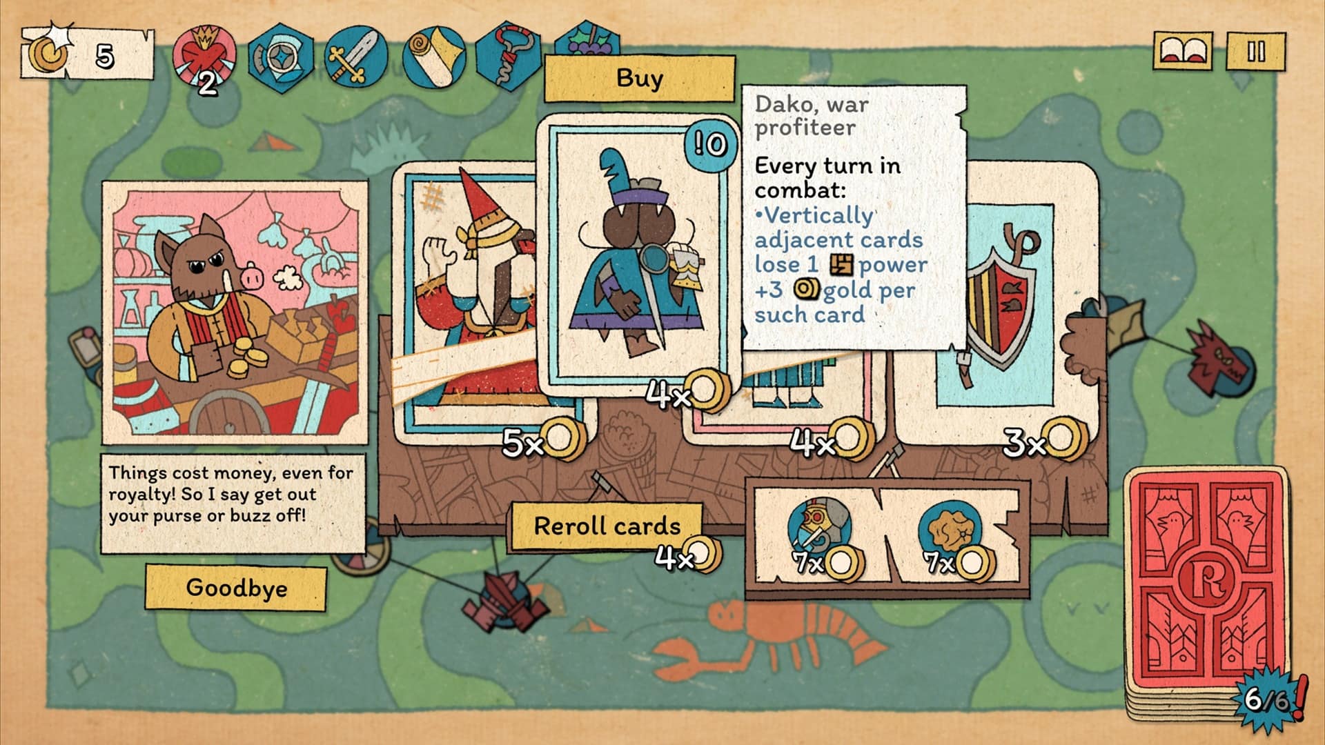 gameplay du jeu vidéo The Royal Writ