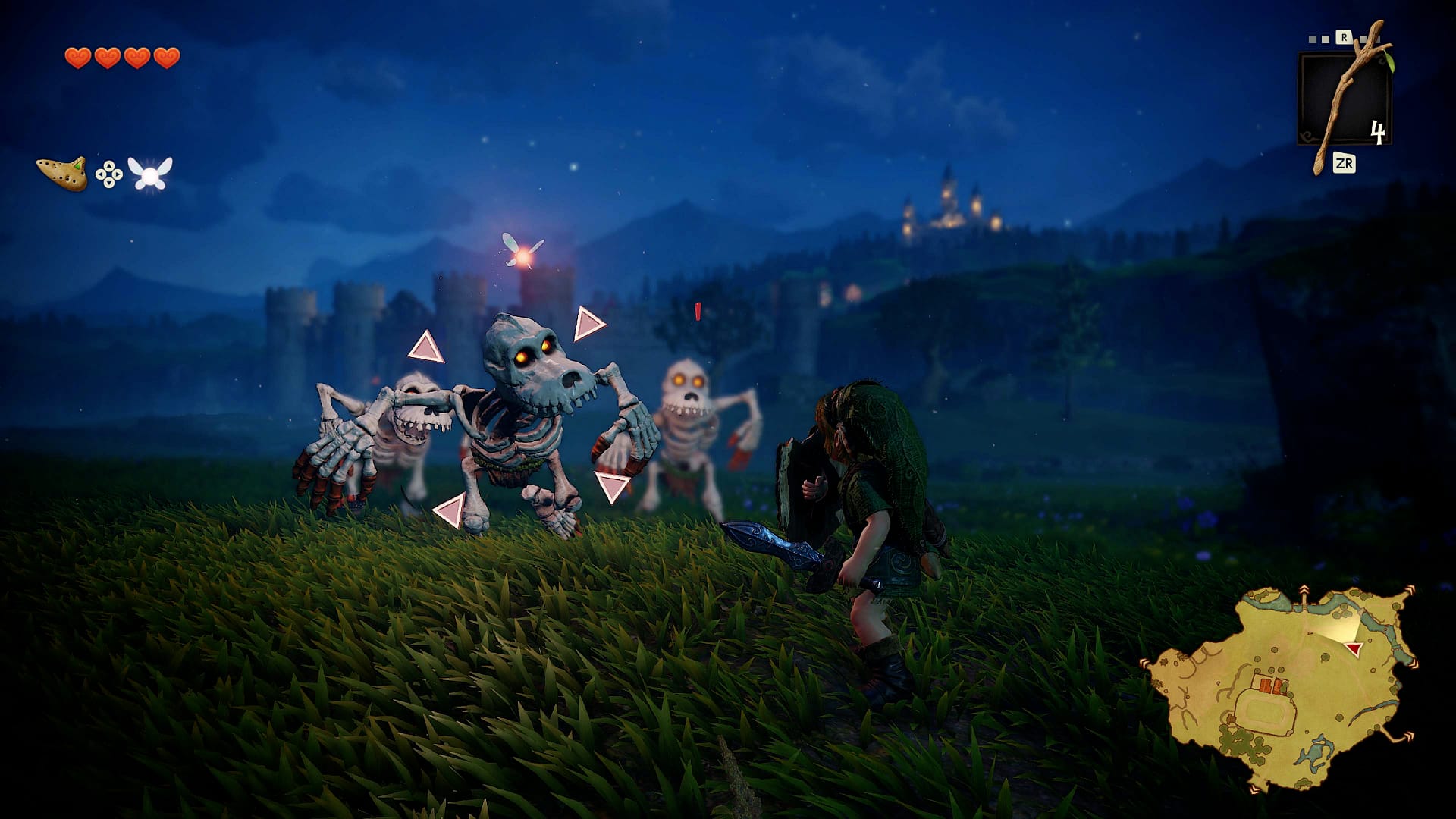 Gameplay de Zelda Ocarina of Time