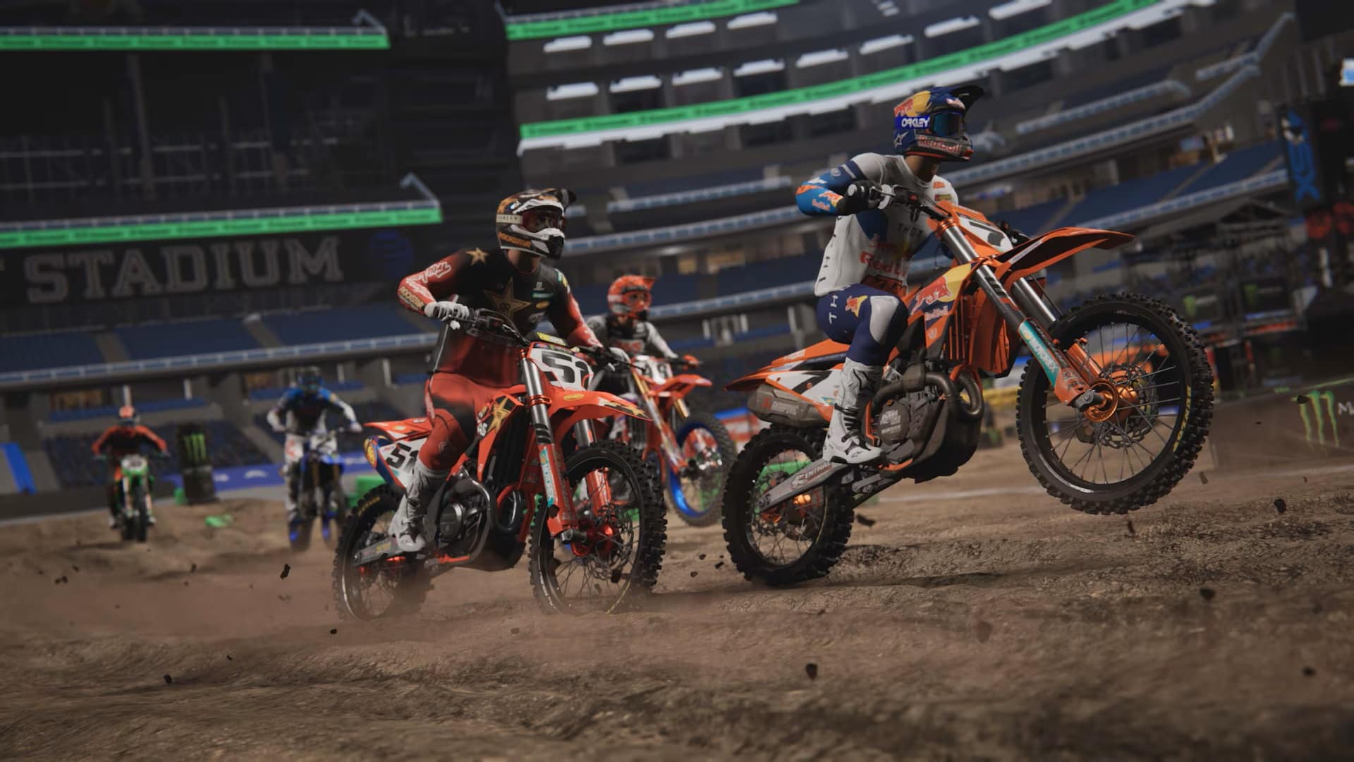 gameplay du jeu vidéo Monster Energy Supercross 25 The Official Video Game