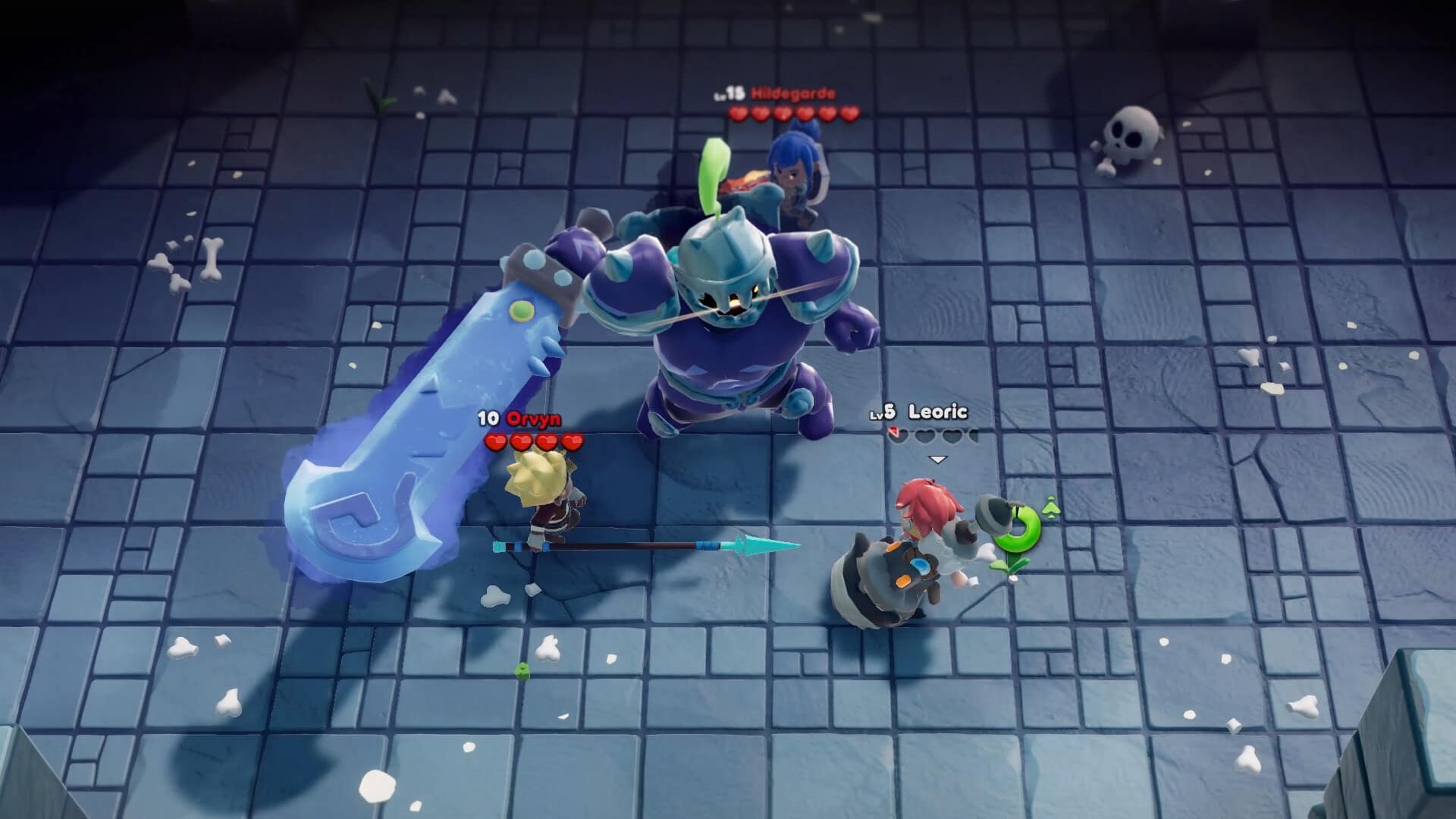 gameplay du jeu vidéo Scramble Knights Online