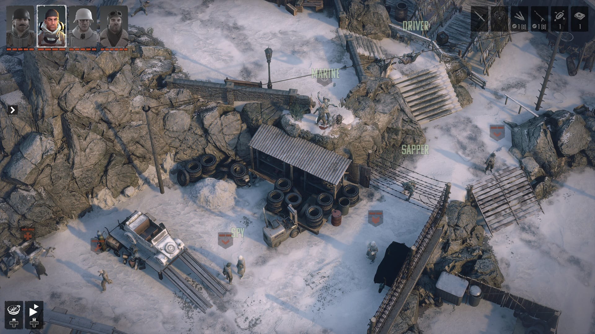 photo de gameplay du jeu vidéo Commandos Origins