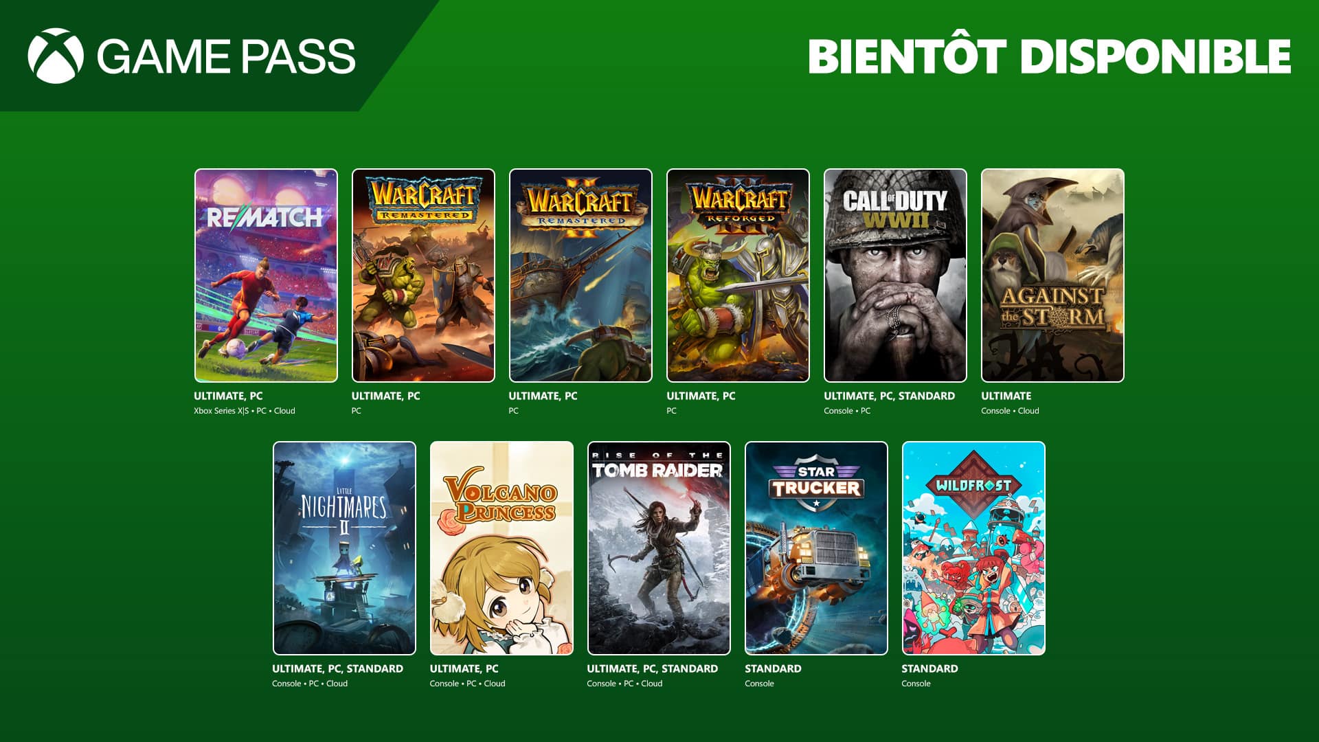 Les nouveautés du Xbox Game Pass : Juin/Juillet 2025