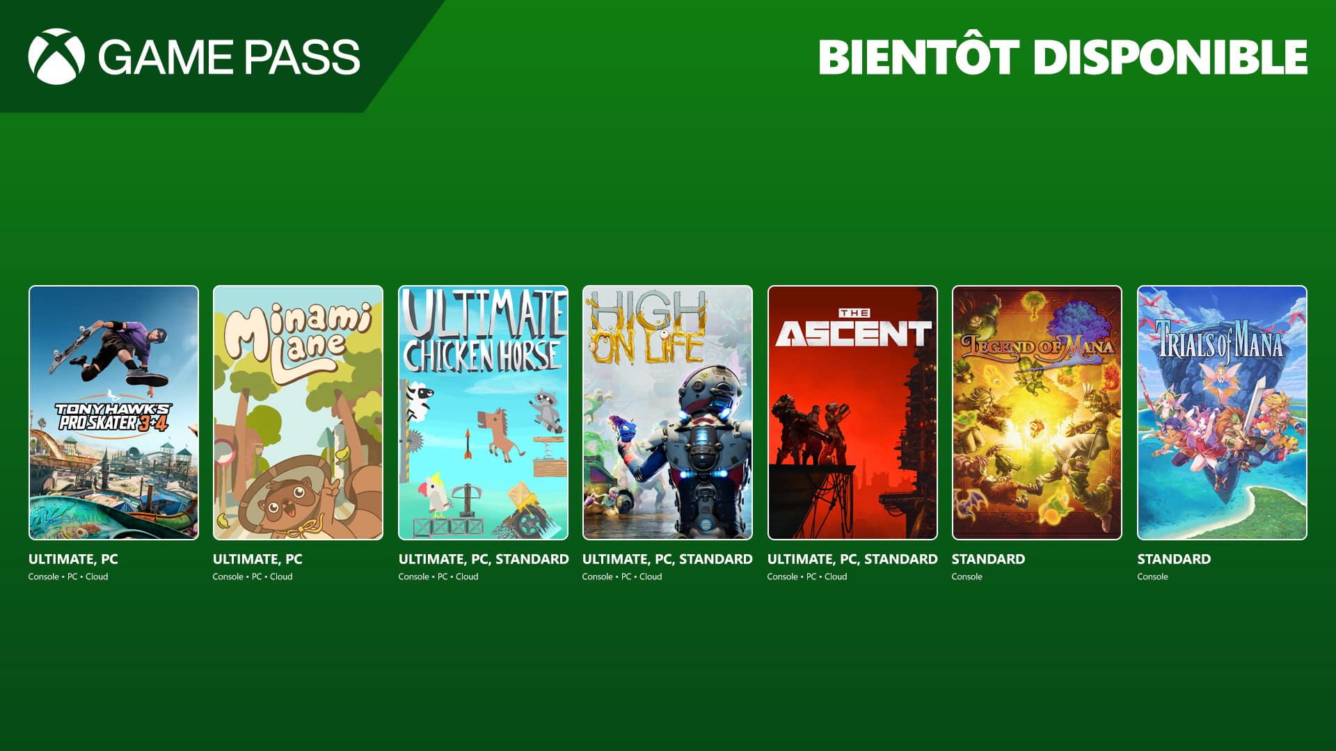 Les nouveautés du Xbox Game Pass : Juillet 2025