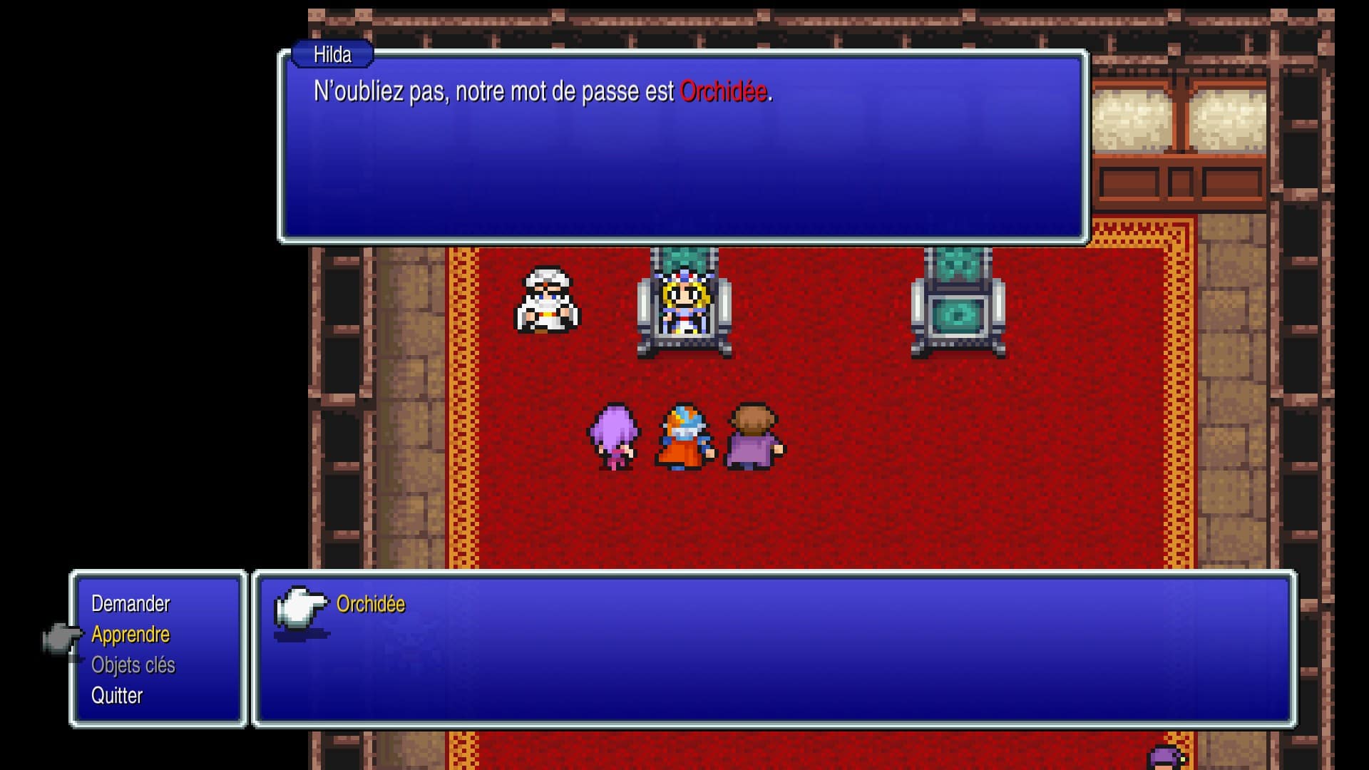 gameplay du jeu vidéo Final Fantasy II