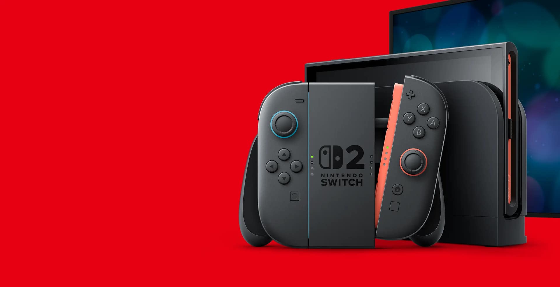 photo de la console de nintendo, la nintendo switch 2