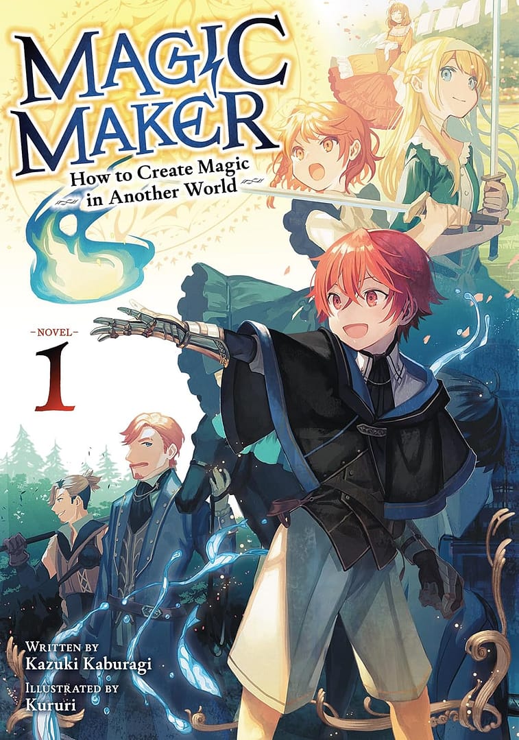 couverture du volume 1 du light novel Magic Maker How to Create Magic in Another World