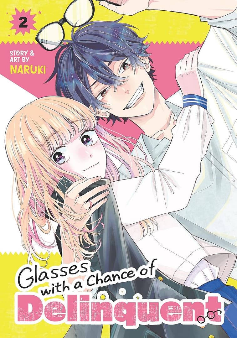 couverture du tome 2 du manga Glasses with a Chance of Delinquent