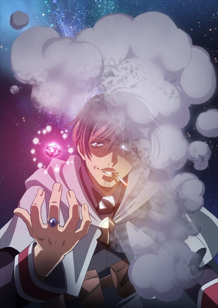 visuel officiel de l'anime The Diary of a Middle-Aged Sage's Carefree Life in Another World