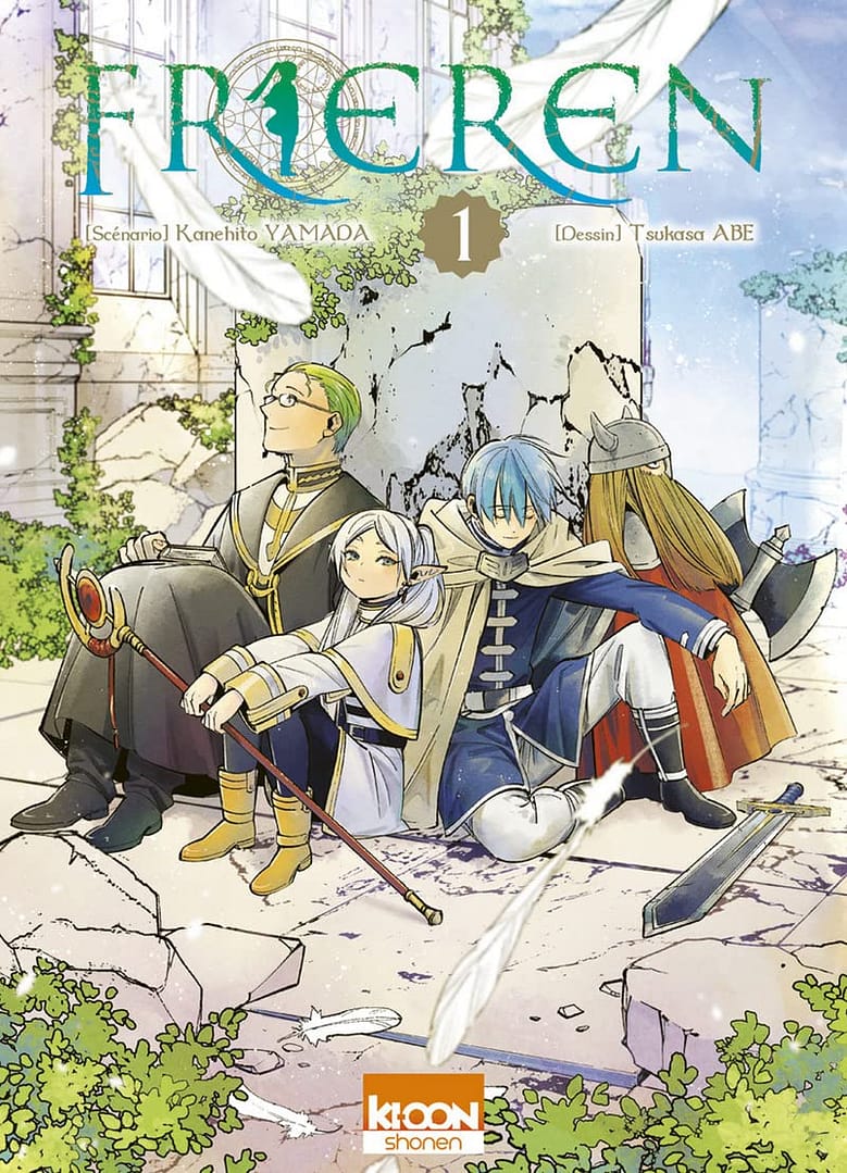 couverture du tome 1 du manga frieren