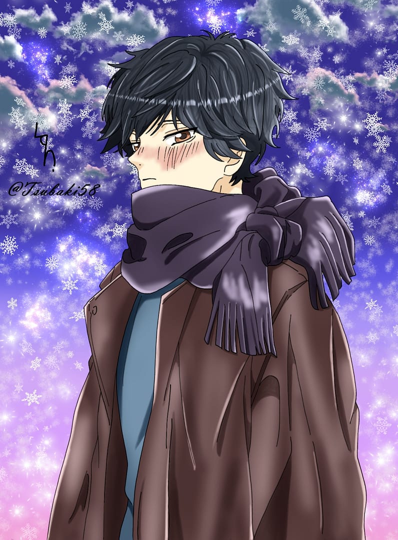 Illustration de Ko Mabuchi inspire de l'œuvre originale Blue Spring Ride de Io Sakisaka