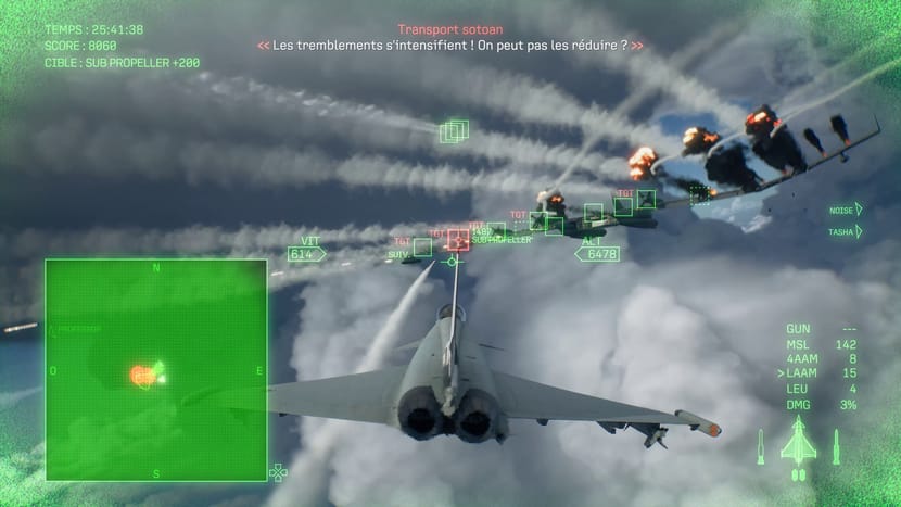 Gameplay du jeu Ace Combat 8